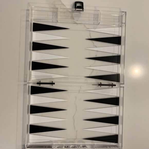 Acrylic backgammon - Picture 4 of 4